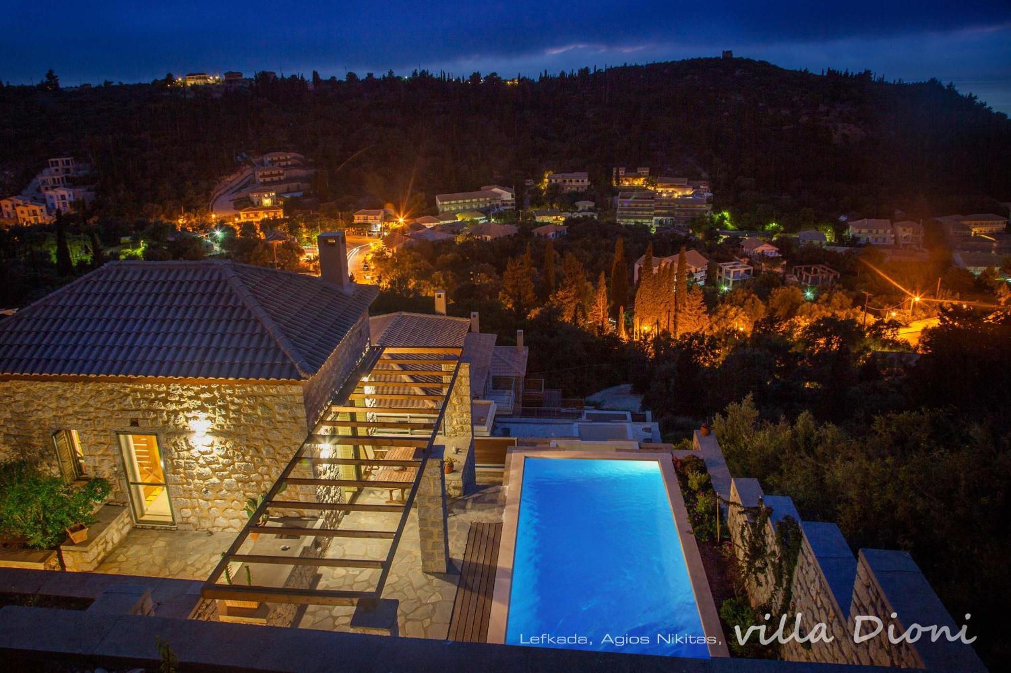 Villa Dioni Áyios Nikítas Exterior foto